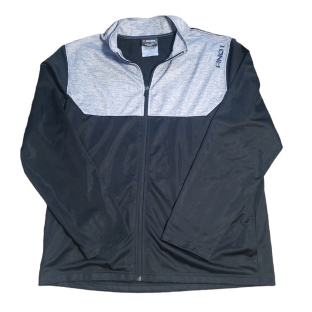 AND1 Men's Athleisure Full‎ Zip Track Jacket Sz. XL